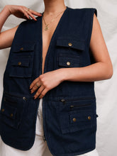Load image into Gallery viewer, &quot;Lola&quot; denim vest
