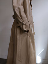 Load image into Gallery viewer, &quot;Seventies&quot; leather trench
