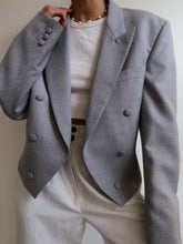 Load image into Gallery viewer, Grey tailored vest

