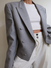 Load image into Gallery viewer, Grey tailored vest
