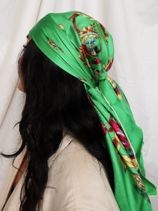 "Aya" silk scarf