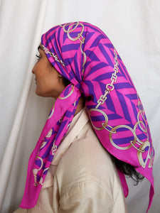 CODELLO silk scarf