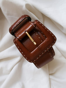 "Nora" leather belt