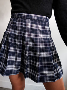 School pleated skirt