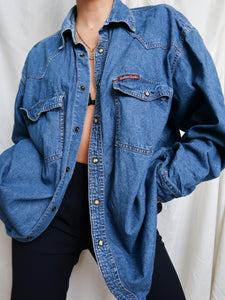 MARLBORO denim shirt