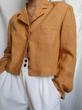Load image into Gallery viewer, &quot;Sahara&quot; cropped blazer
