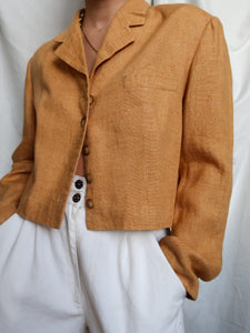 "Sahara" cropped blazer