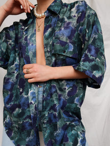 "Dominica" silk shirt