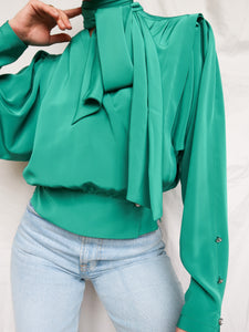 "Jade" green shirt