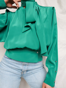 "Jade" green shirt