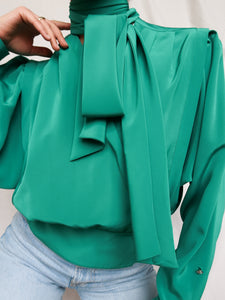 "Jade" green shirt