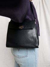 Load image into Gallery viewer, POURCHET navy bag
