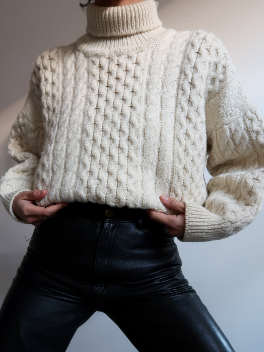 Irish knitted jumper