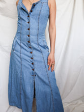 Load image into Gallery viewer, &quot;Cannes&quot; denim dress
