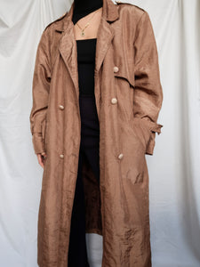 "Gold age" trench coat
