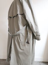 Load image into Gallery viewer, Light green trench coat
