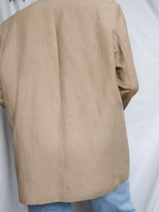 "Montaigne" beige blazer