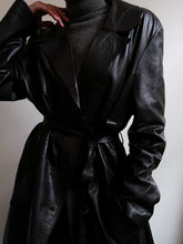 Load image into Gallery viewer, &quot;Amalia&quot; leather trench
