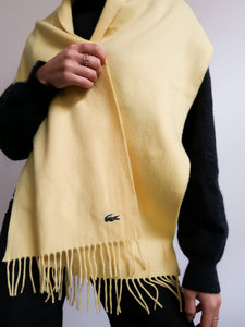 LACOSTE wool scarf