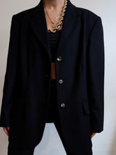 Load image into Gallery viewer, &quot;Selama&quot; navy blazer
