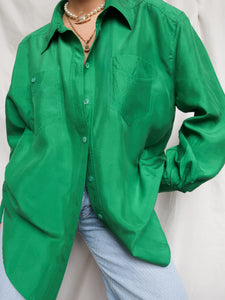 "Eden" silk shirt