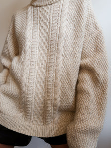 Wool knit jumper