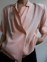 Load image into Gallery viewer, “Nude” silk shirt DESTOCK
