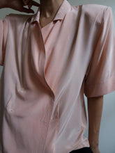 Load image into Gallery viewer, “Nude” silk shirt DESTOCK
