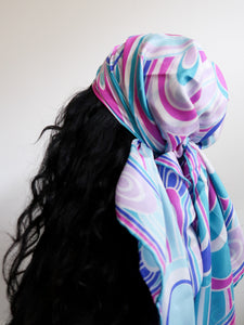 NORA RICCI silk scarf