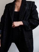 Load image into Gallery viewer, &quot;Gloria&quot; black blazer
