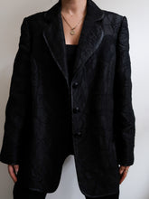 Load image into Gallery viewer, &quot;Gloria&quot; black blazer
