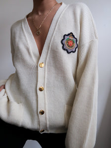 "Louise" Knitted cardigan