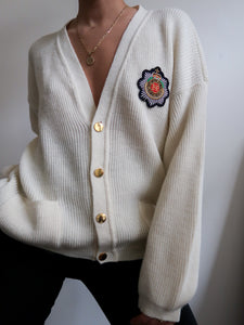 "Louise" Knitted cardigan