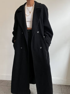 “Eva” Black coat