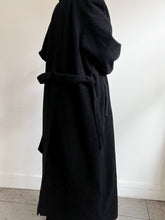 Load image into Gallery viewer, “Eva” Black coat
