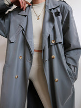 Load image into Gallery viewer, &quot;Storm&quot; trench coat
