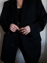 Load image into Gallery viewer, PIERRE CARDIN black blazer
