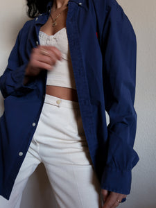 RALPH LAUREN blue shirt