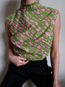 "Norma" printed top
