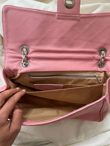 "Pink me" leather bag