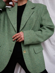 "Noor" green blazer