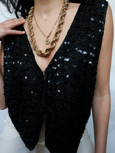 Load image into Gallery viewer, &quot;Aba&quot; sequin vest
