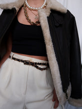 Load image into Gallery viewer, &quot;Bambino&quot; leather jacket
