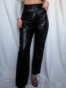 "Belissimo" leather pants