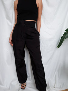 "Portofino" black pants