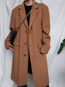 "Bobby" camel coat