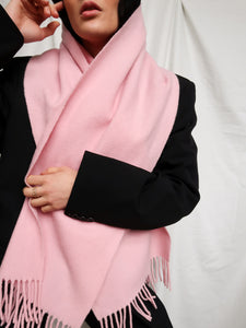 "Baby" pink scarf