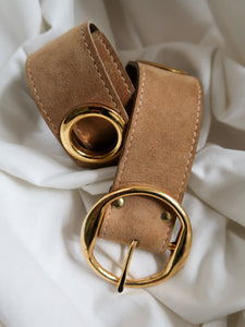 "Nina" suede belt