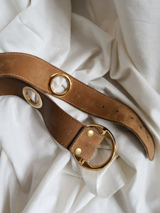 "Nina" suede belt