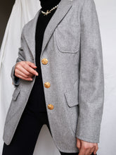 Load image into Gallery viewer, &quot;Kate&quot; light grey blazer
